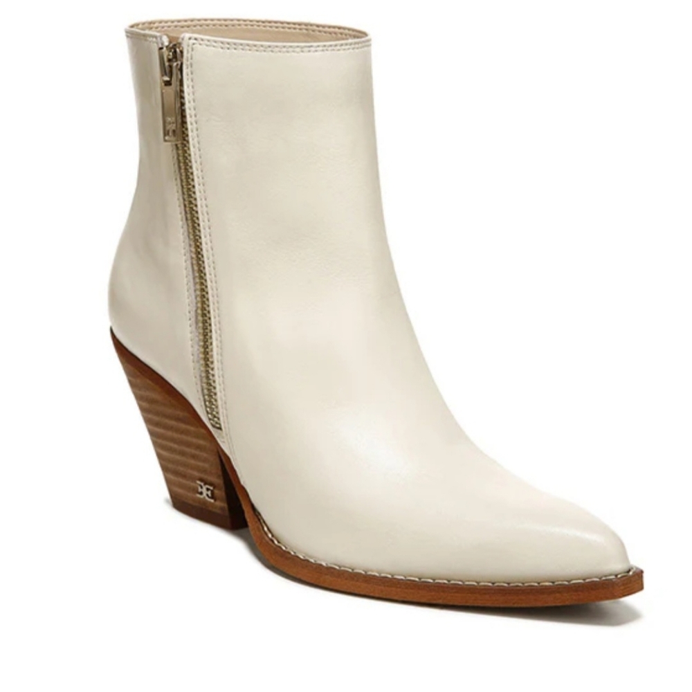 SAM EDELMAN JABE LEATHER BOOTIE SIZE 5.5 NWOT
